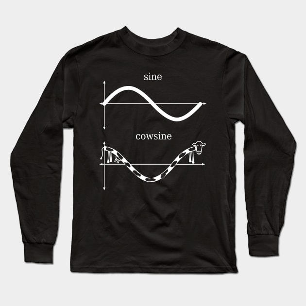 Sine and Cowsine Long Sleeve T-Shirt by donovanh